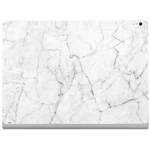 White Marble Surface Book 2 13.5in Skin