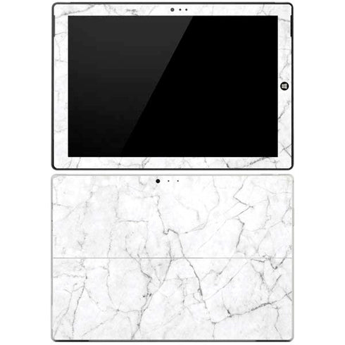 White Marble Surface Pro 3 Skin
