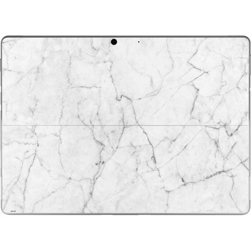White Marble Surface Pro 8 Skin