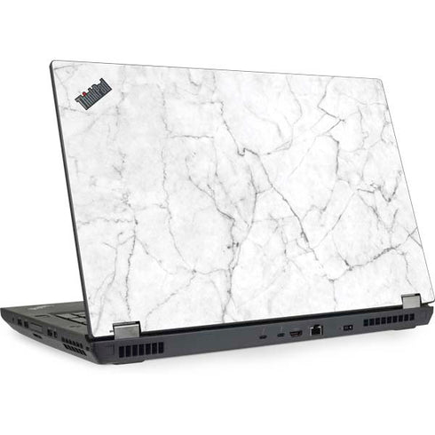 White Marble Lenovo ThinkPad Skin