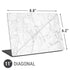 White Marble Universal Laptop 11in (8.8 x 6.2in) Skin