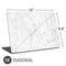 White Marble Universal Laptop 16in (13 x 9.4in) Skin
