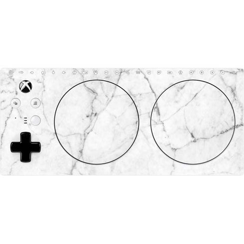 White Marble Xbox Adaptive Controller Skin