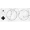 White Marble Xbox Adaptive Controller Skin