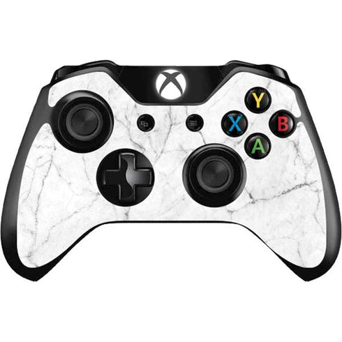 White Marble Xbox One Controller Skin