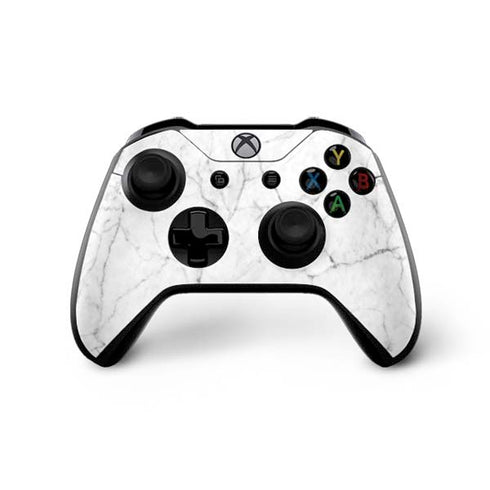 White Marble Xbox One X Bundle Skin