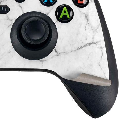 White Marble Xbox Series X Controller Skin