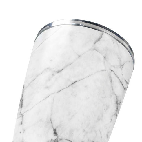 White Marble Yeti 20oz Tumbler Skin