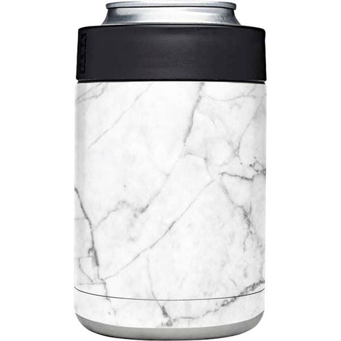 White Marble Yeti Colster Can Insulator Skin