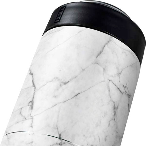 White Marble Yeti Colster Can Insulator Skin
