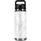 White Marble YETI Rambler 26oz Bottle Skin