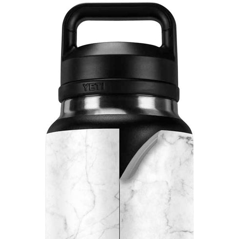White Marble YETI Rambler 36oz Bottle Skin