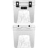White Marble YETI Roadie 24 Hard Cooler Skin