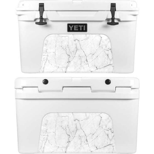 White Marble YETI Tundra 45 Hard Cooler Skin