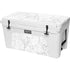 White Marble YETI Tundra 75 Hard Cooler Skin