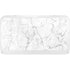 White Marble YETI Tundra 75 Hard Cooler Skin