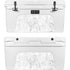 White Marble YETI Tundra 75 Hard Cooler Skin