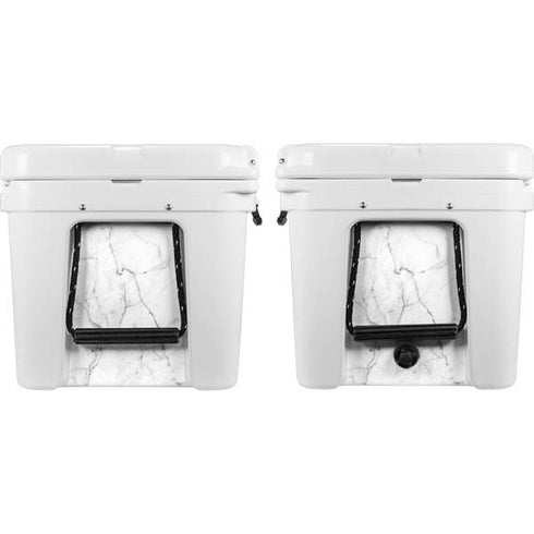White Marble YETI Tundra 75 Hard Cooler Skin