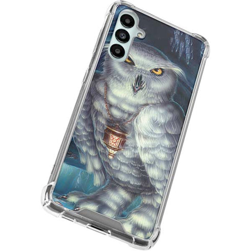 White Owl by Ed Beard Jr Galaxy A15 5G Clear Case