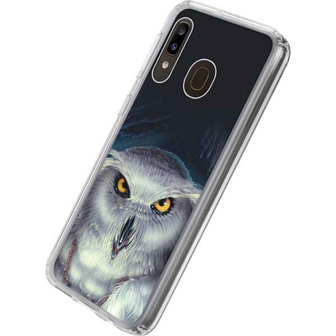 Ed Beard Jr. White Owl Galaxy A20 Clear Case