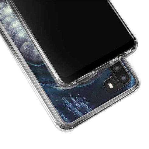 Ed Beard Jr. White Owl Galaxy A21 Clear Case