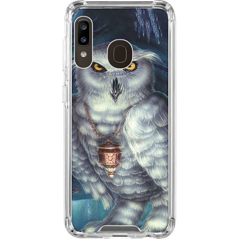 Ed Beard Jr. White Owl Galaxy A30 Clear Case