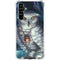 White Owl by Ed Beard Jr Galaxy A54 5G Clear Case