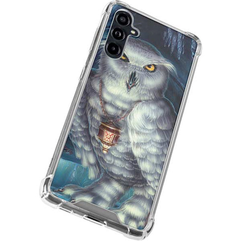 White Owl by Ed Beard Jr Galaxy A54 5G Clear Case
