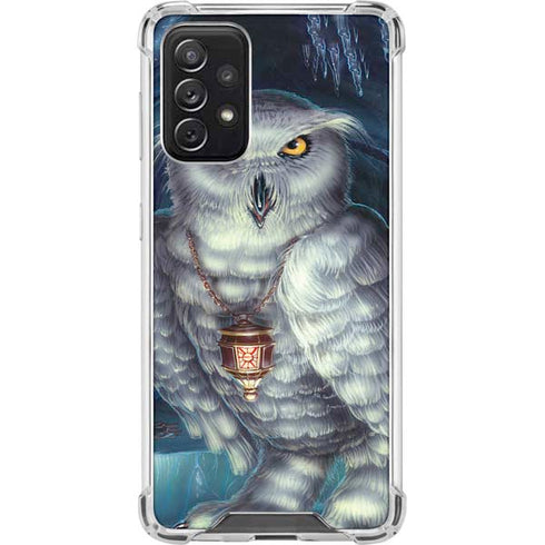 Ed Beard Jr. White Owl Galaxy A72 5G Clear Case
