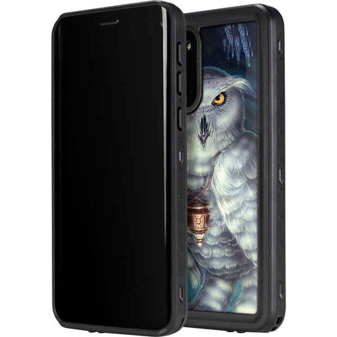 Ed Beard Jr. White Owl Galaxy S20 Waterproof Case