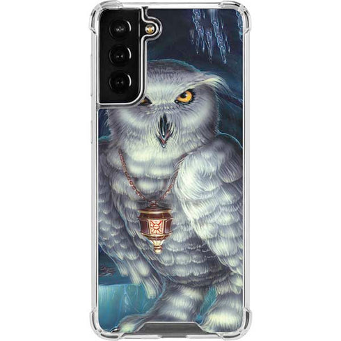 Ed Beard Jr. White Owl Galaxy S21 FE Clear Case