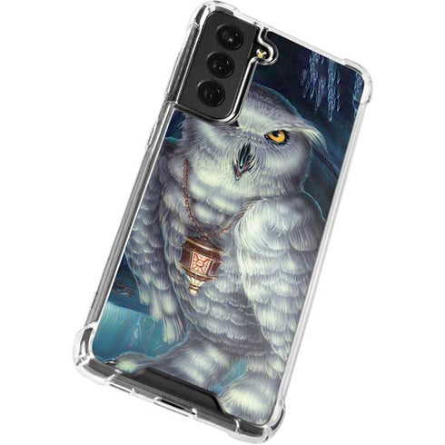 Ed Beard Jr. White Owl Galaxy S21 FE Clear Case
