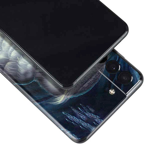 Ed Beard Jr. White Owl Galaxy S21 Plus 5G Skin