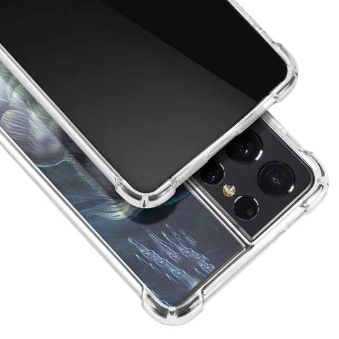 Ed Beard Jr. White Owl Galaxy S21 Ultra 5G Clear Case