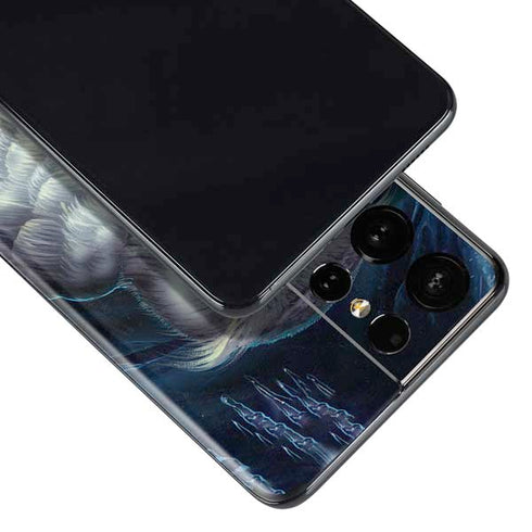 Ed Beard Jr. White Owl Galaxy S21 Ultra 5G Skin