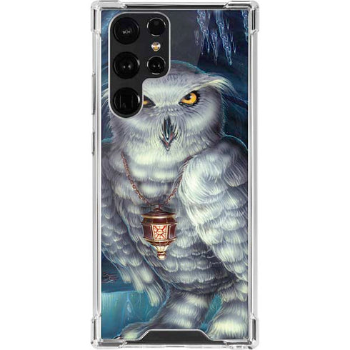 Ed Beard Jr. White Owl Galaxy S22 Ultra Clear Case
