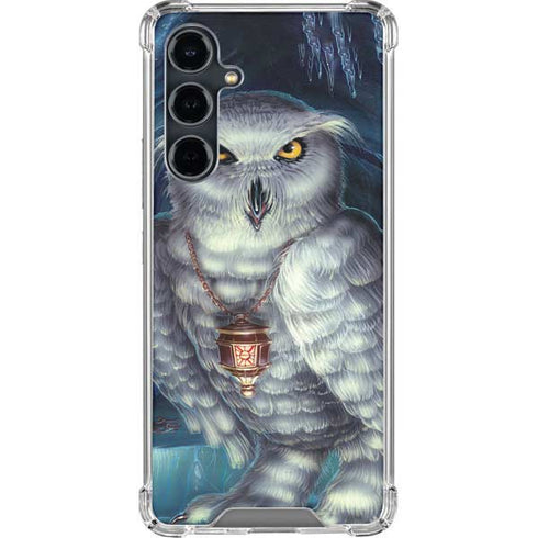 White Owl by Ed Beard Jr Galaxy S23 FE Clear Case