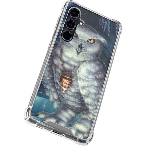 White Owl by Ed Beard Jr Galaxy S23 FE Clear Case