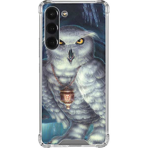 Ed Beard Jr. White Owl Galaxy S23 Plus Clear Case