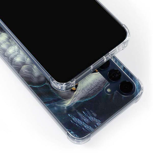 White Owl by Ed Beard Jr Galaxy S24 Clear Case
