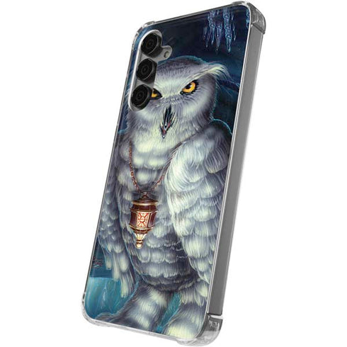 White Owl by Ed Beard Jr Galaxy S24 Plus Clear Case