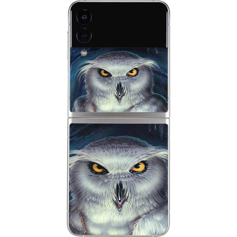 Ed Beard Jr. White Owl Galaxy Z Flip3 5G Skin