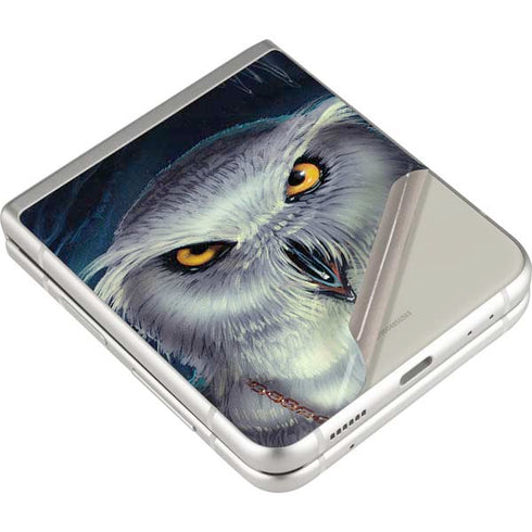 Ed Beard Jr. White Owl Galaxy Z Flip3 5G Skin