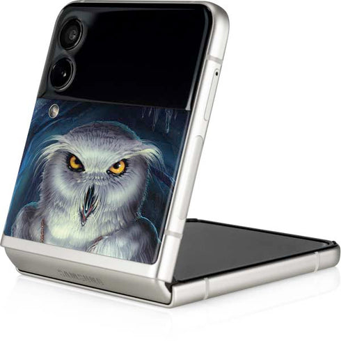 Ed Beard Jr. White Owl Galaxy Z Flip3 5G Skin