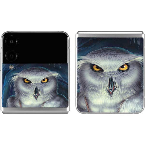 Ed Beard Jr. White Owl Galaxy Z Flip4 5G Skin