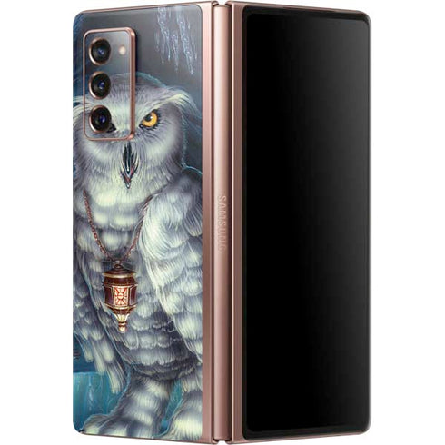 Ed Beard Jr. White Owl Galaxy Z Fold2 5G Skin