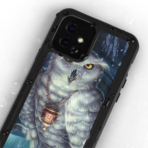 Ed Beard Jr. White Owl iPhone 12 Mini Waterproof Case