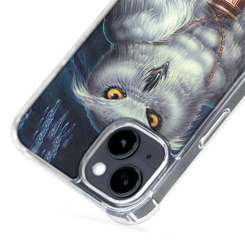 White Owl by Ed Beard Jr iPhone 15 Plus MagSafe Case