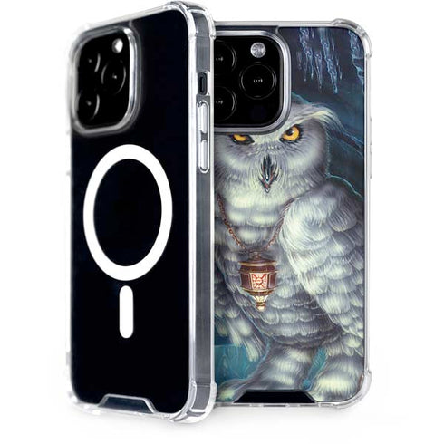 White Owl by Ed Beard Jr iPhone 15 Pro Max MagSafe Case