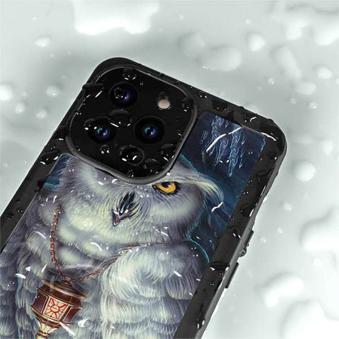 Ed Beard Jr. White Owl iPhone 14 Pro Waterproof Case